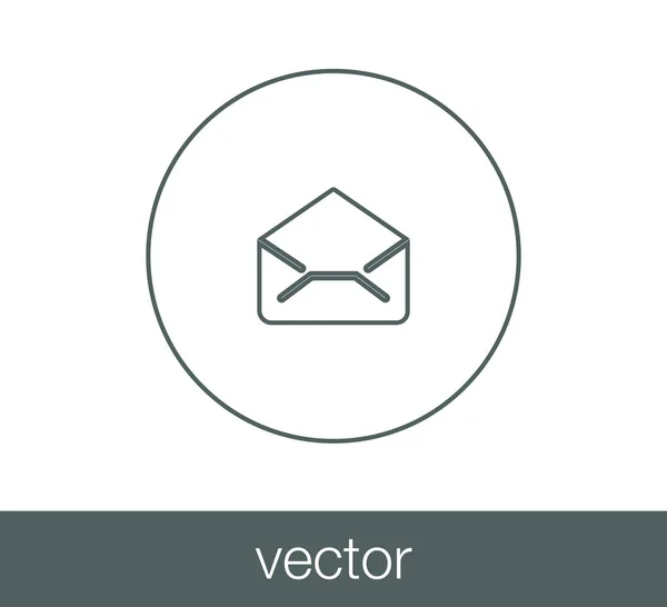 Email simple icono — Archivo Imágenes Vectoriales