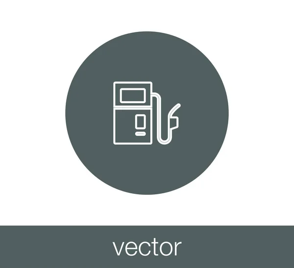 Icono de bomba de gas — Vector de stock