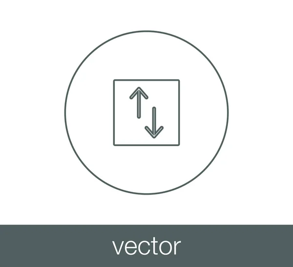 Transfer arrows icon. — Stock Vector