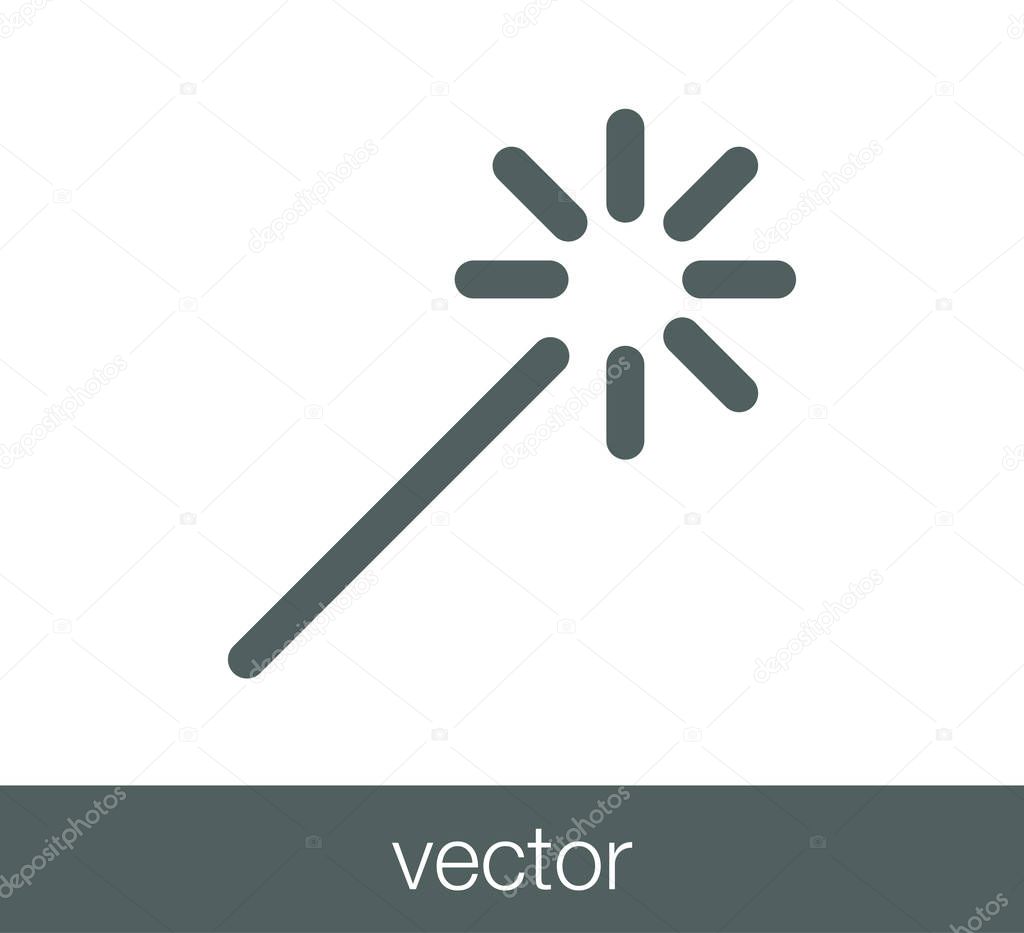 Magic wand tool icon