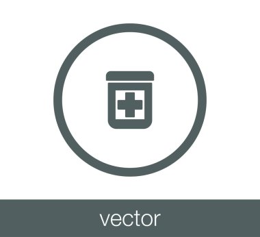 Uyuşturucu basit simgesi