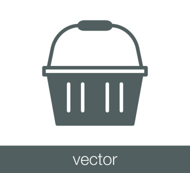 Alışveriş sepeti simgesi.