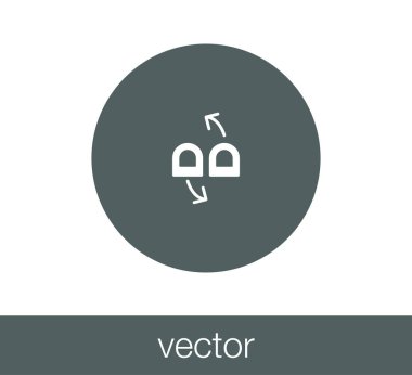 değmek jest simgesi.