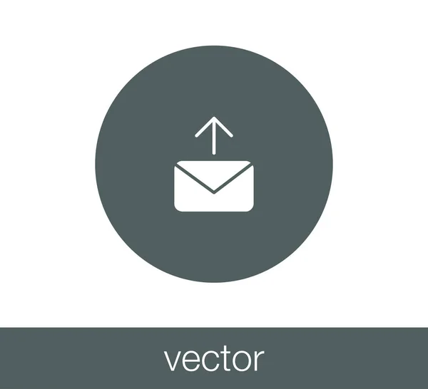 Email icône simple — Image vectorielle