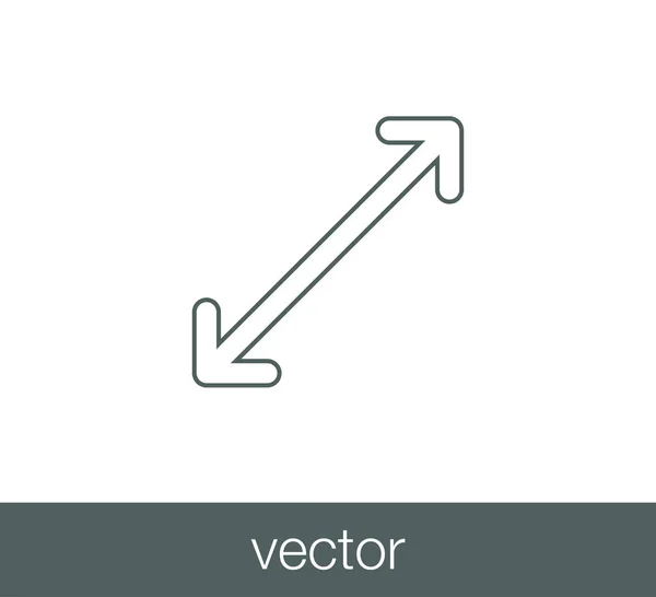 Шкала символ значок . — стоковий вектор