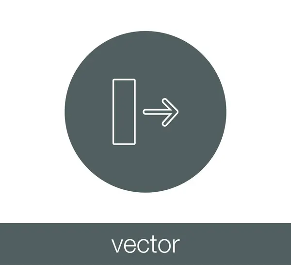 Další symbol ikonu. — Stockový vektor