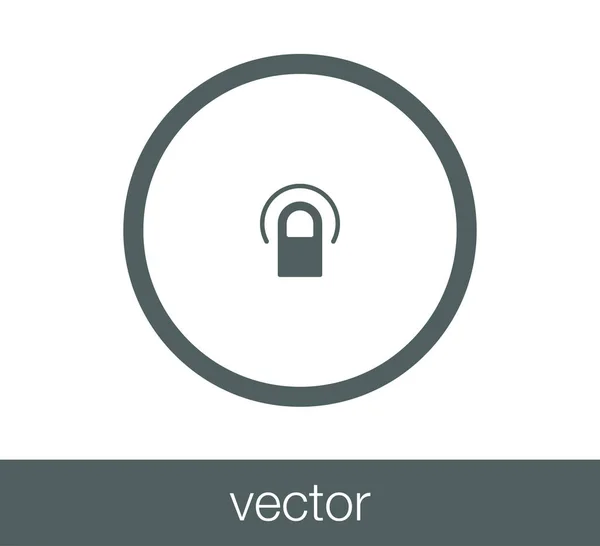 Touch gebaar-pictogram. — Stockvector