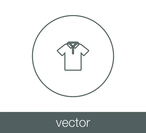 T-Shirt simple icon — Stock Vector