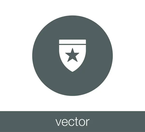 Star-Webikone — Stockvektor