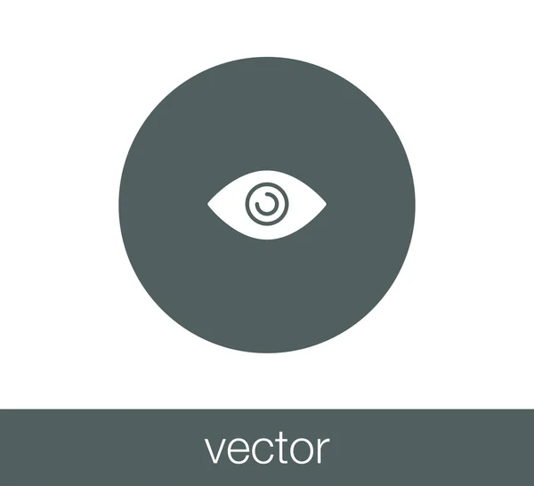 Web oogpictogram. — Stockvector