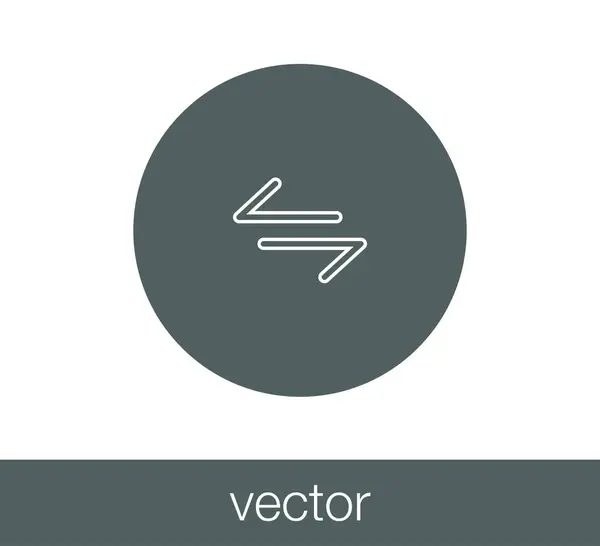 Icono de transferencia ilustración — Vector de stock