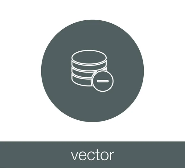 Ícone de data center —  Vetores de Stock