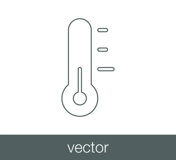 Конструкция значка температуры — стоковый вектор