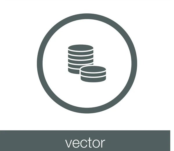 Icono de signo de dinero — Vector de stock