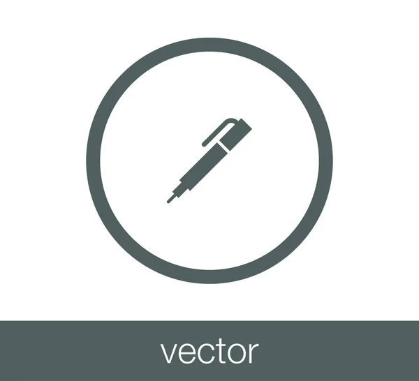 Ikona webové pera. — Stockový vektor