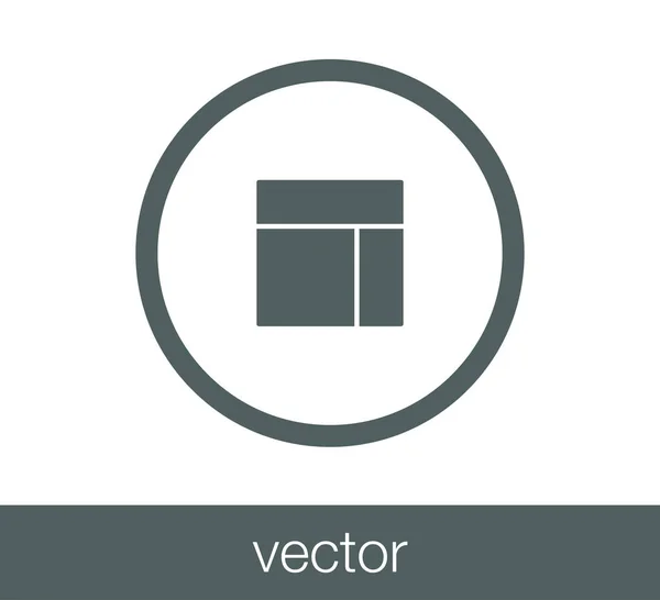 Lay-out diapictogram — Stockvector