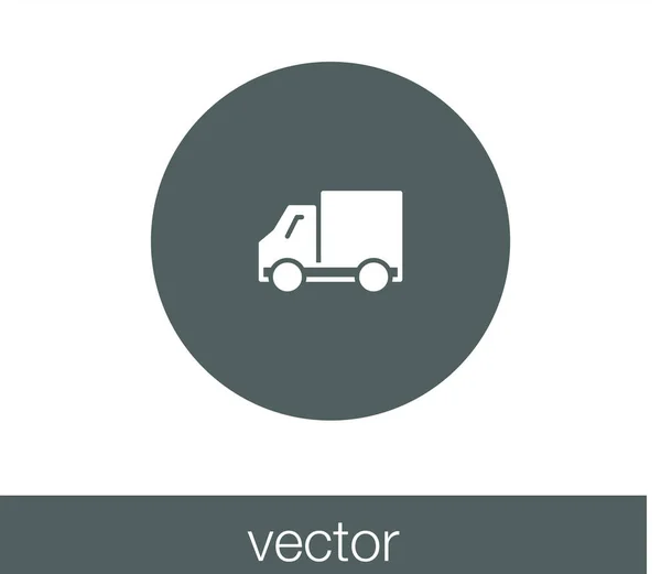배달 트럭 웹 아이콘 — 스톡 벡터