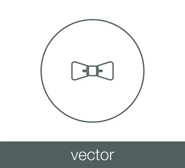 Bow tie icon — Stock Vector