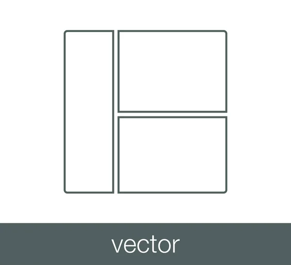 幻灯片版式图标 — 图库矢量图片