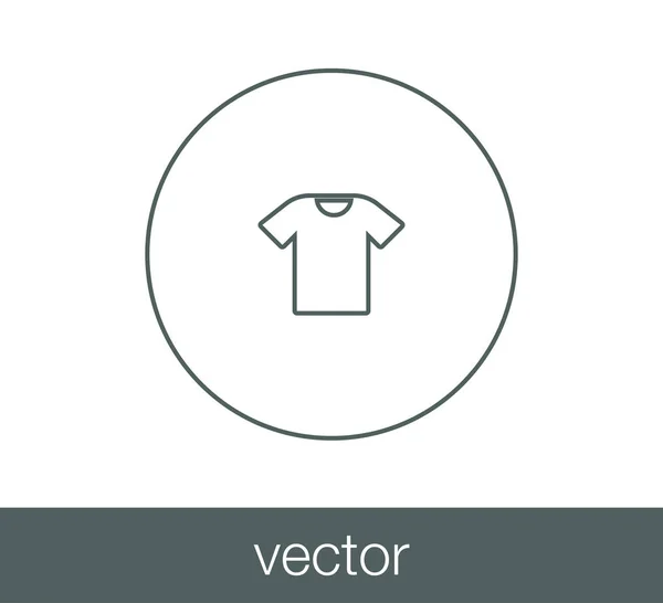 T-shirt ícone simples — Vetor de Stock
