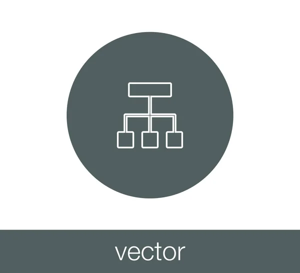 Network icon illustration. — Stock Vector