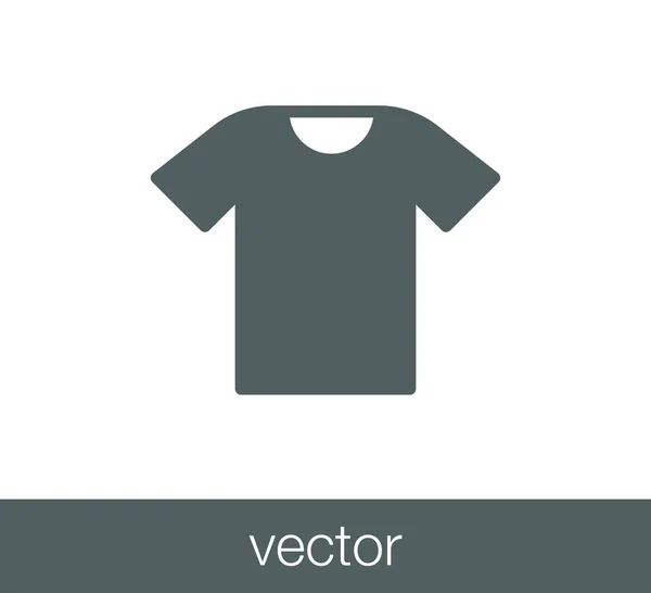 T-Shirt einfaches Symbol — Stockvektor
