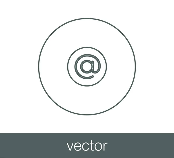 Al icono del símbolo . — Vector de stock