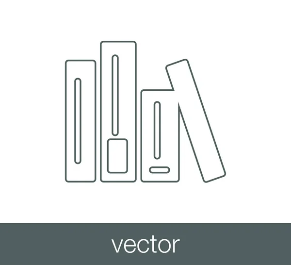 Archív lapos ikon — Stock Vector