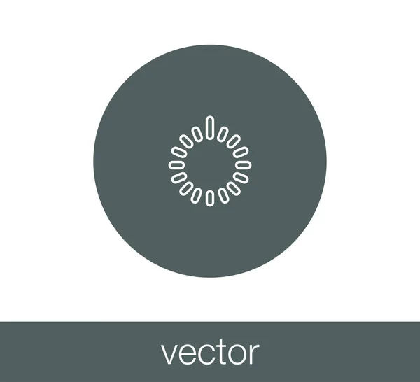 Webloader-Symbol. — Stockvektor
