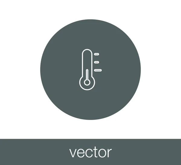 Design dell'icona della temperatura — Vettoriale Stock