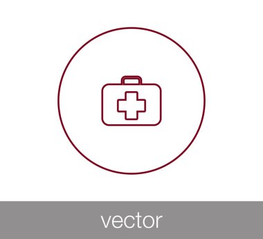 İlk yardım çantası simgesi