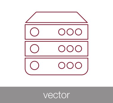 Server simge tasarlamak.