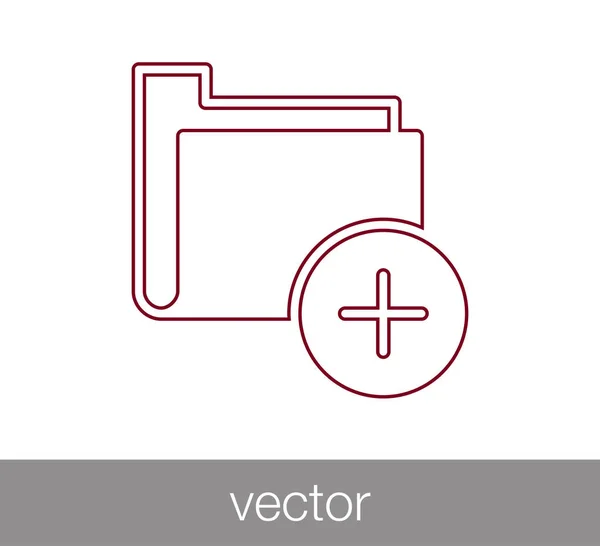 Простая иконка — стоковый вектор
