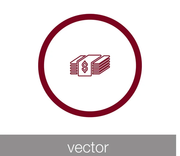 Money sign icon — Stock Vector