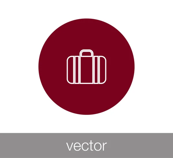 Luggage icon  illustration. — Stock Vector