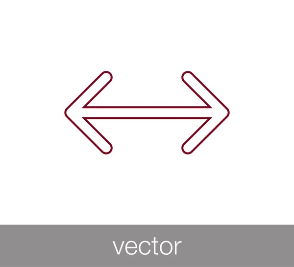 Icono de símbolo de escala . — Vector de stock