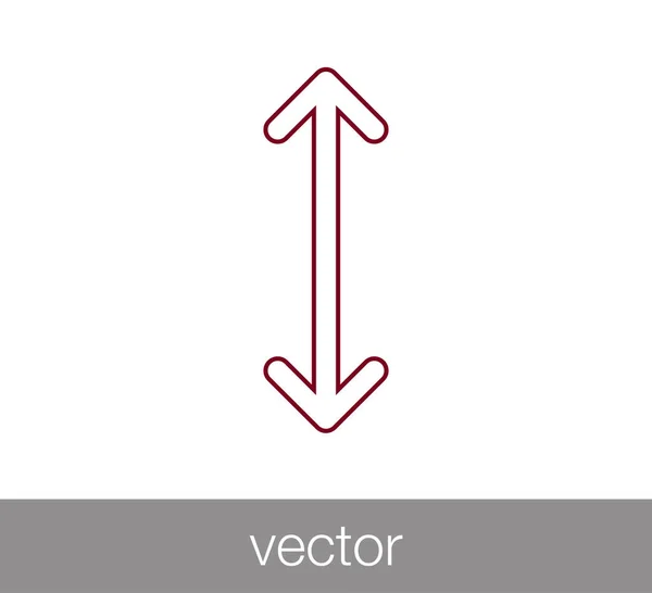 Icono de símbolo de escala . — Vector de stock