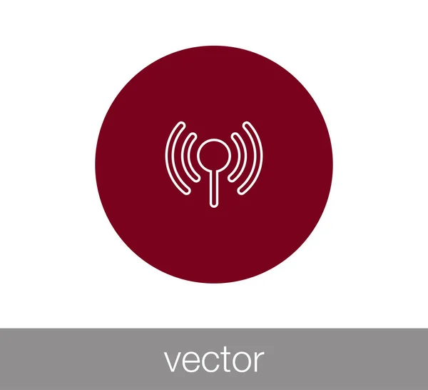 Ícone de acesso Wi-Fi — Vetor de Stock