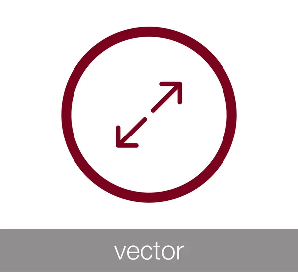 Icono de símbolo de escala . — Vector de stock