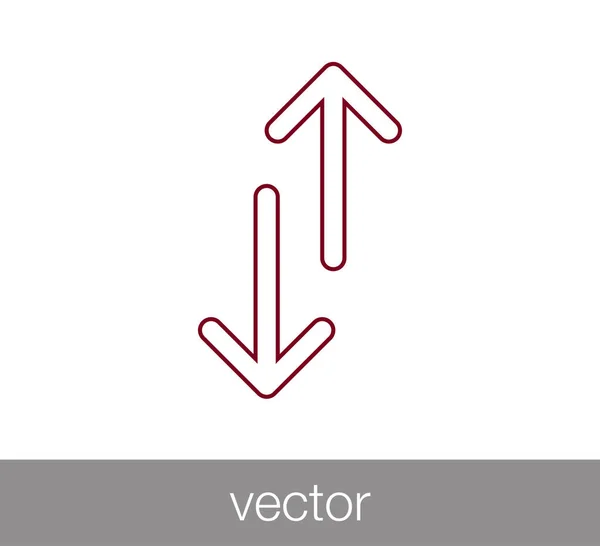 Ilustração do ícone de transferência — Vetor de Stock