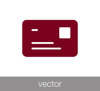 basit e-posta simgesi