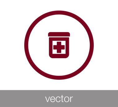 Uyuşturucu basit simgesi