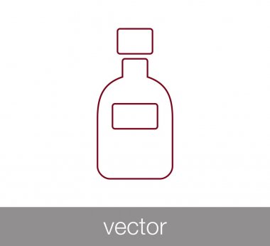 Tasarım şişe simgesinin