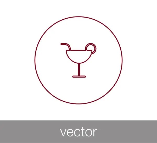 Дизайн значка напитка — стоковый вектор