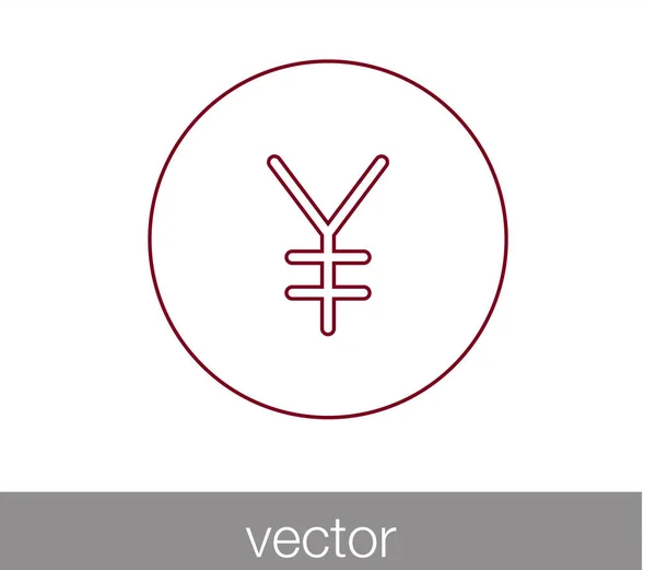 Icono de signo de dinero — Vector de stock