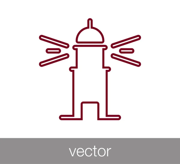 Light house icon. — Stock Vector