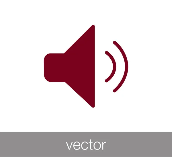 Aumentar icono de volumen — Vector de stock