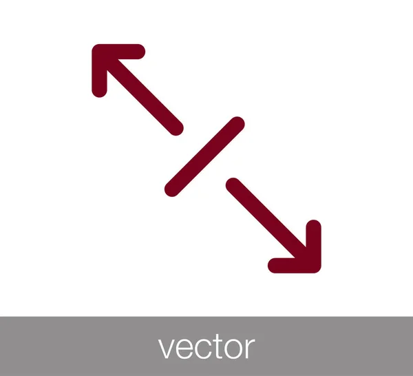 Skála eszköz ikon. — Stock Vector
