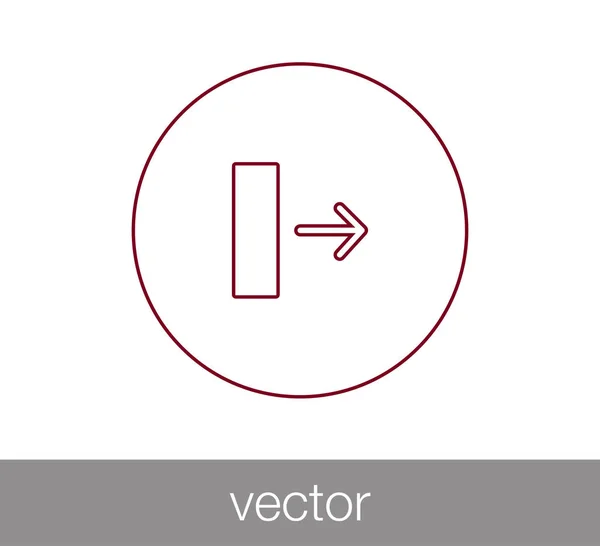 Next symbol icon. — Stock Vector