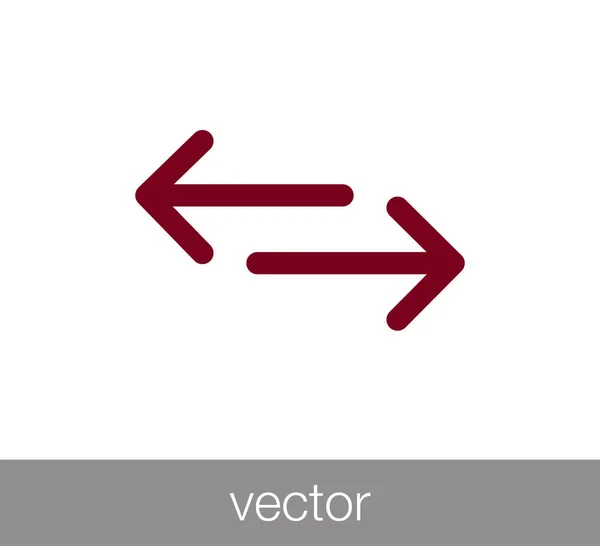 Overdracht pictogram illustratie — Stockvector